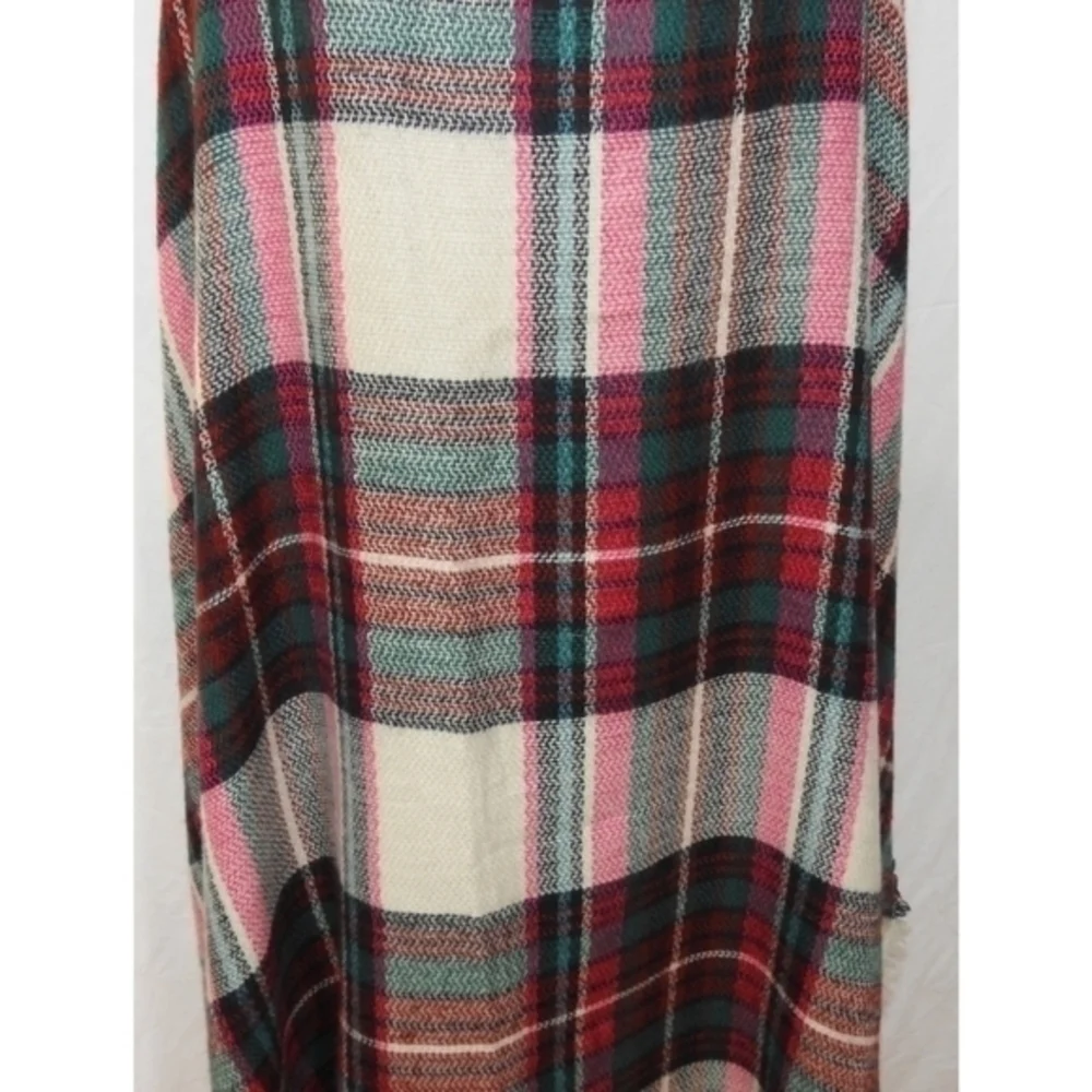 Tartan Plaid Blanket Scarf‎